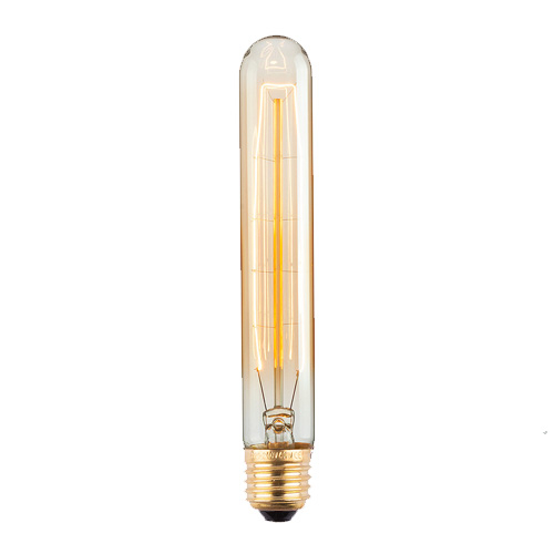 Лампа Эдисона E27 T30 (185мм) 40W 2000K Amber 220V